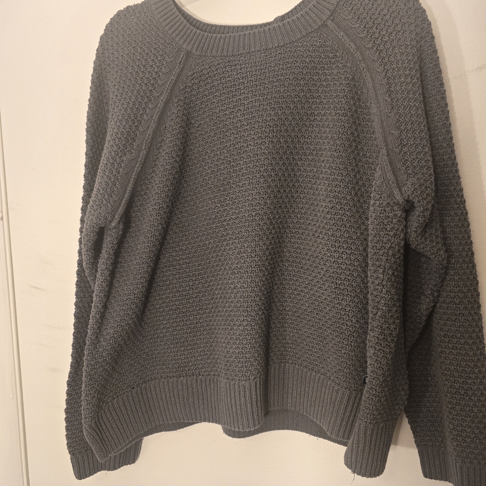 GAP Charcoal Women's Crew Neck Sweater